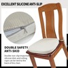 SINOSSO 1 Pack Memory Foam Chair Cushions for Dining Chair,