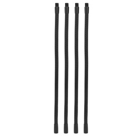 4 Pcs Gooseneck Lamp Hose Aluminium 10mm Caliber Flexible Table Desk Lamp Hose Lighting Fittings 30cm
