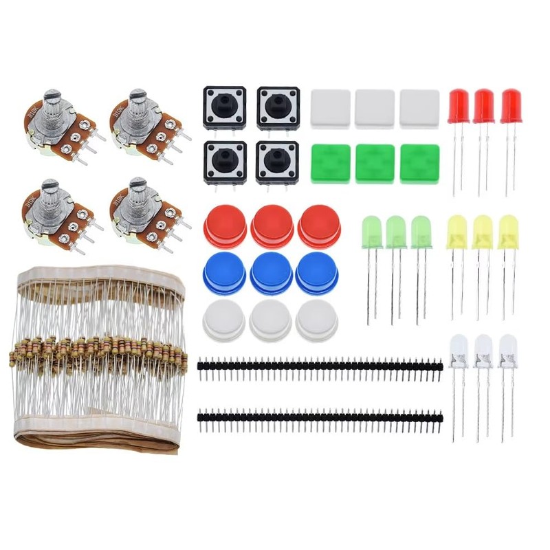 TECNOIOT 1 x Practical Portable Resistor Kit for Starter Kit