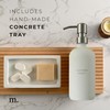 MaisoNovo Soap Dispenser 3-Piece Set | 16.9oz White Bottles with