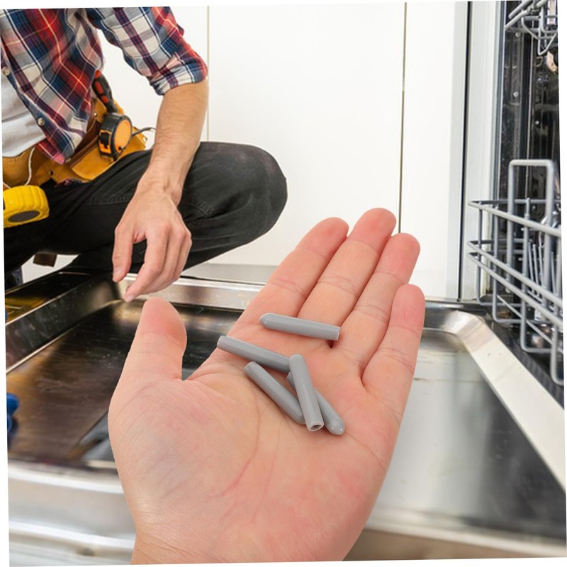 Gogogmee Protect Your Dishwasher 100pcs Rack Caps Prong Rack Covers