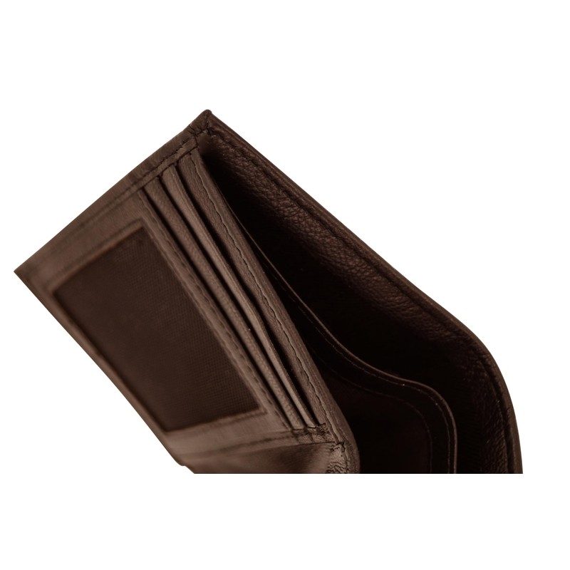 GERMANUS Lars the Classic Leather Wallet, dark brown, Classic