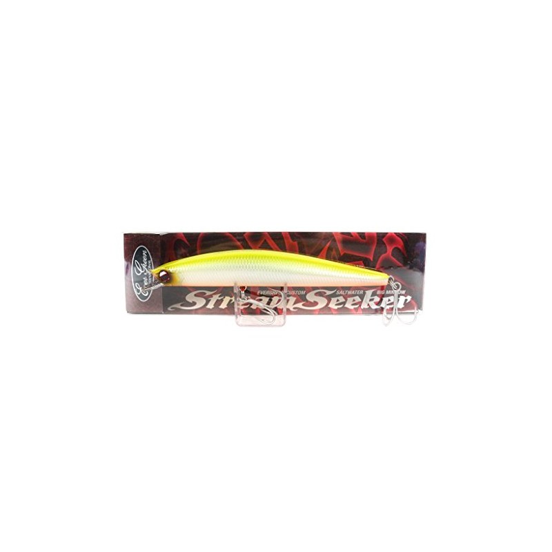 エバーグリーン(EVERGREEN) ミノー ストリームシーカー 14.5cm 29.5g ビッグバイトチャート #602 ルアー