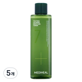 Mediheal Tea Tree Soothing Moisture Toner, 350ml, 5 pieces / 메디힐 티트리 진정 수분 토너, 350ml, 5개