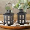 Kateaspen Luminoso Plata Mini-Lantern té Titular de la luz con