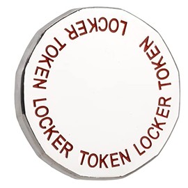 Harts 12 Units Trolley locker Token New 12 sided shape £1 coin size
