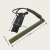 RXMY Fire Starter Survival Tool 5 Inch,Ferro Rod Flint Fire