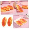 KOMBIUDA 2Pcs Slow Rising Bread Decompression Realistic Squishy Food Model