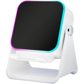 Wireless Induction Speaker Phone Stand Speaker Induction Audio Led Light