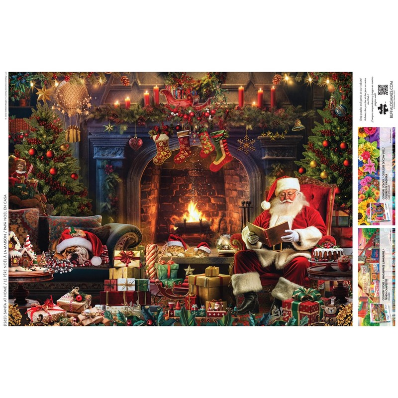 Buffalo Games - Country Life - Santa at Home -