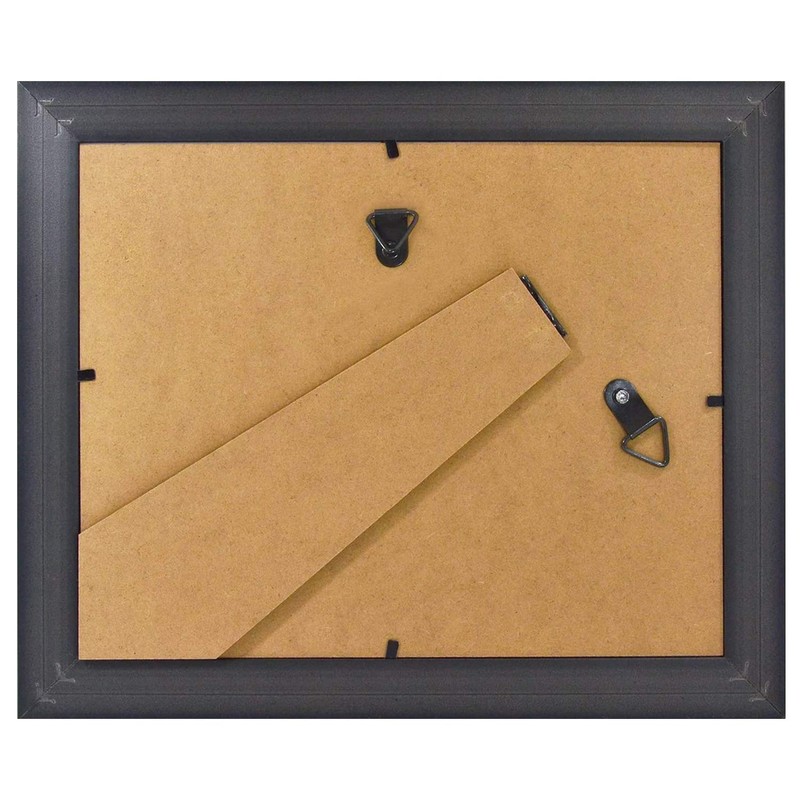 Golden State Art, 8x10 Frame for 6x8 Diploma/Certificate, Black Gold