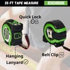Benchmark - 3 Pack - 25 ft Tape Measures -