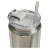 COOL GEAR 3-Pack 22 oz Modern Tumbler with Reusable Straw