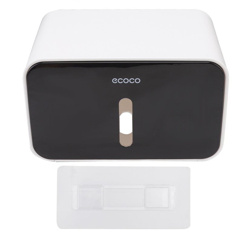 Toilet Paper Roll Box Cover Waterproof Punch Free Prevent Corrosion