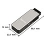 Hama USB 3.0 Kartenleser mit Aluminiumgehäuse (SD, SDHC, SDXC, microSD/microSDHC/microSDXC,