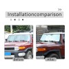 MXauto-2024 For Toyota FJ Cruiser 2007-2021 Front Glass Windshield SunShade