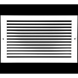 HVAC Premium 10'' X 6'' Aluminum Return Grille - Easy Air Flow - Linear Bar Grilles [Outer Dimensions: 11.875 X 7.875]