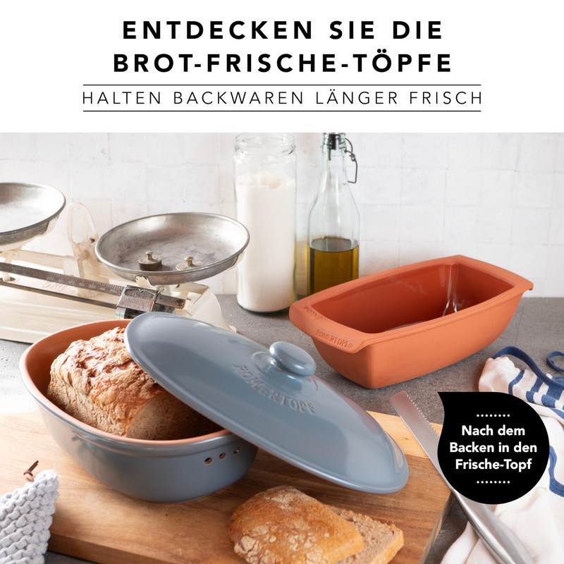 Römertopf Pane Clay Bread Form | Bread and Cake Baking