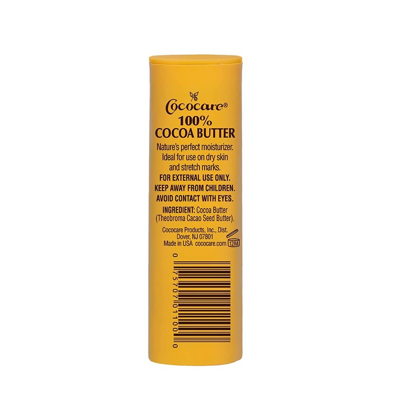 Cococare Coco Cocoa Butter Stick, Stock 100% (1 oz, 5