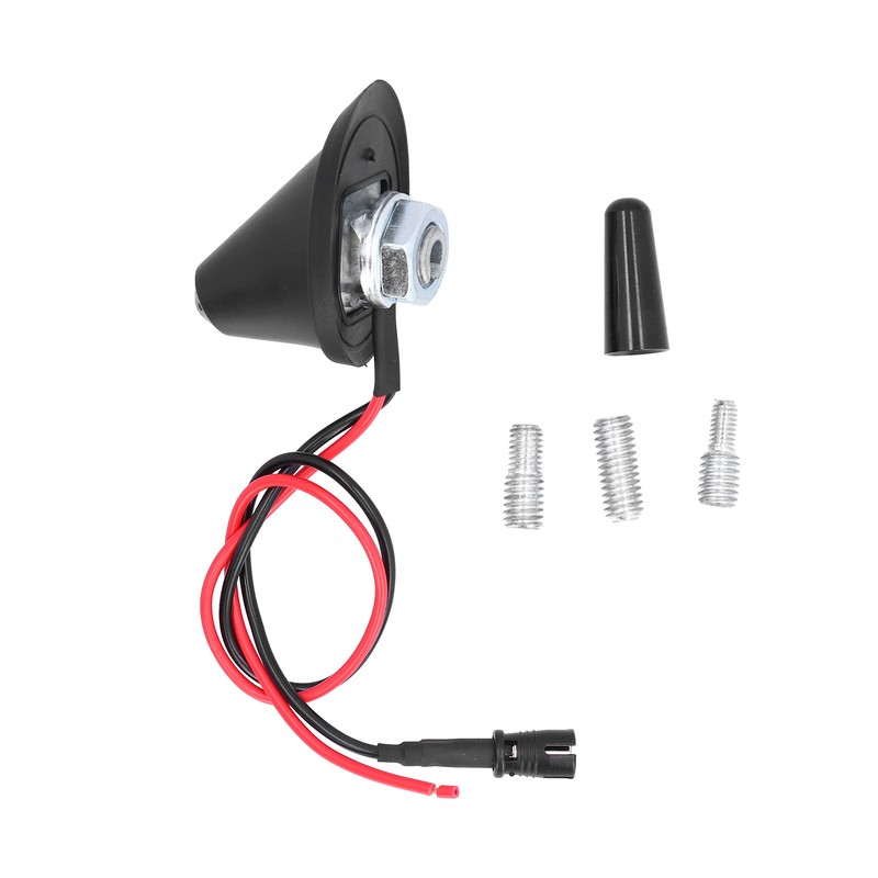 1.2in Car Roof Antenna Short Aerial with 3 Thread Adapters