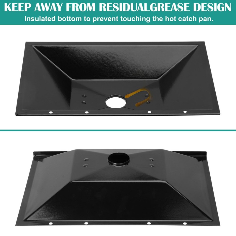 99250 Grease Tray with 6415 Aluminum Foil Liner for Weber