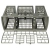vhbw Cutlery Basket Compatible with Constructa CP531V908 Dishwashers - with