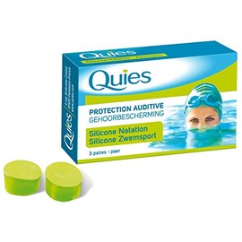 Quies Paar Maxi Silikon Ohrstöpsel – Pack von 3