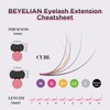 BEYELIAN Eyelash Extension Classic Eyelash Extension 0.20 mm C Curve