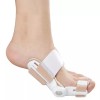 플라스틱 보호기 쌍방향 발가락 1P 튼튼 화이트 엄지 Plastic Thumb Protector Bidirectional Toe 1P Sturdy White Thumb Guard [White (1284)]