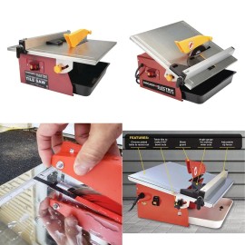 Chicago 7” Portable Wet Cutting Tile Saw Chicago Electric Power Tool Sealed Motor