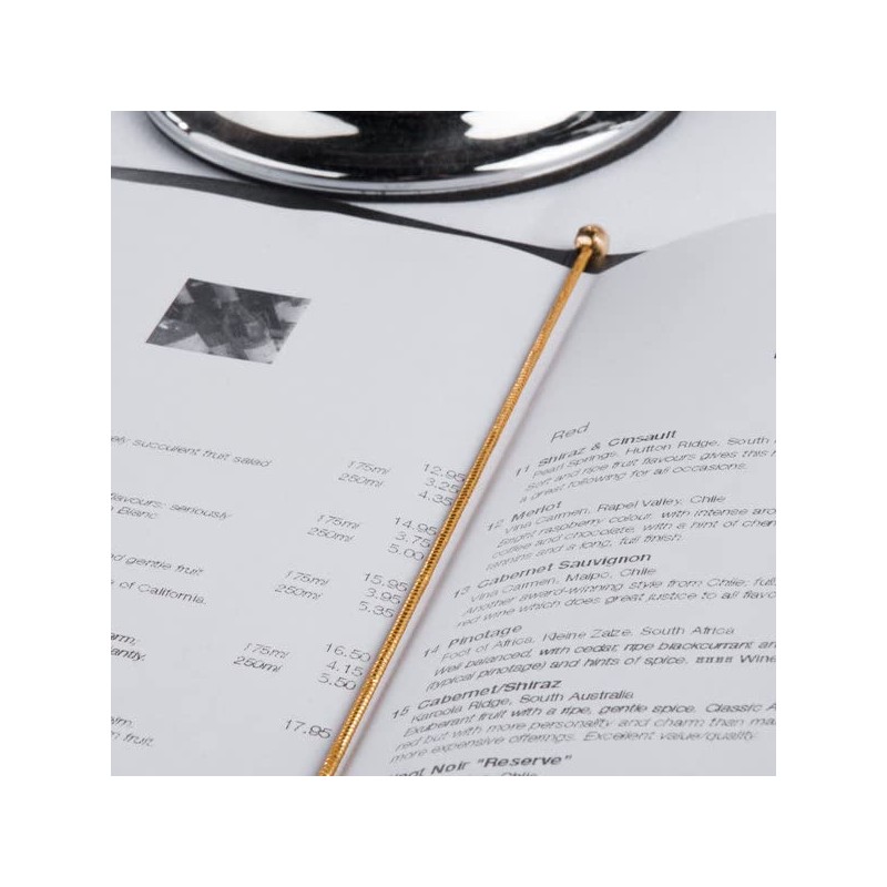 Elastic Menu Band Cord for Restaurant Cafe Menu and Vine