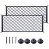 MWMNUN 2 Pcs Universal Stretch Mesh Car Mesh Bag with