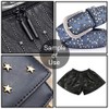100 Sets 12MM Silver Star Rivets for Leather Star Rivet