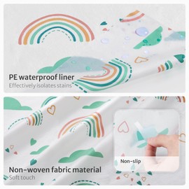 Toilet Seat Covers Disposable, 30 Pcs Extra Large Waterproof Toilet Cover for Toddlers & Adults, Portable Individually Wrapped Travel Essential for Kids Potty Training, Public Restroom, Airplane, Trip