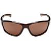 Timberland Men's Tb9045sw6350h Polarized Wrap Sunglasses, Brown, 63 mm