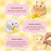 2pcs Hamster Squeeze Toy, Adorable Cute Design, Stress & Anxiety