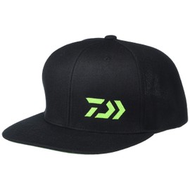 Daiwa D-Vec Flat Bill Cap DVEC-Flat Fishing Wear Men Headwear Black One Size