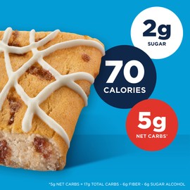 Fiber One 70 Calorie Soft-Baked Bars, Cinnamon Coffee Cake, 12 ct