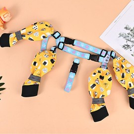 Dog Paw Boot Leggings, Protective Paw Protector Booties, Soft Dog Pants Paw Protectors, Dog Boot Leggings for Small and Large Dogs