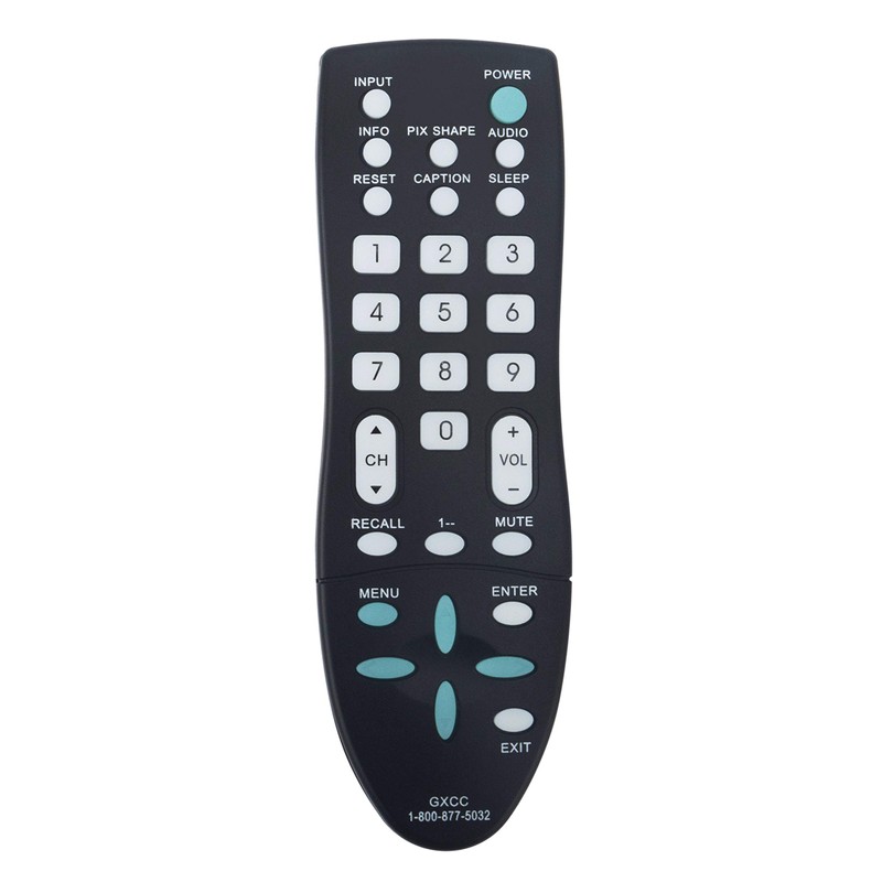 GXCC Replaced Remote fit for Sanyo TV DP19648 DP26649 DP19649