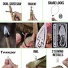 Buspoll Survival Cards: (18- in -1) EDC wallet multifunctional survival