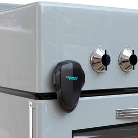 Oven Child Lock [1 Piece] - Baby Oven Safety for Gluing, Cooker Protection Children, Heat Resistant Child Safety Oven Door - Oven Safety Children & Cooker Child Lock No Drilling