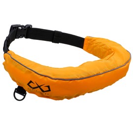 JES-BASARO B-Life-Jac-Mf-MN/AT Life Jacket, Manual Inflatable, Waist Fit, 3D Cut Design, Fishing, Adults, Children, Men's, Women's, Sizes 27.6 - 55.1 inches (70 - 140 cm), Japanese Manufacturer,