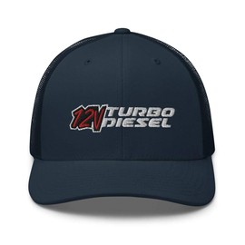 12v Ram Diesel Hat Trucker Cap Navy