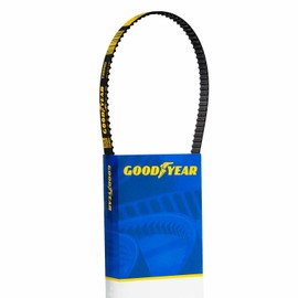 Goodyear 100XL037 Trapezoidal Timing Belt: XL Profile, 10.0 in Pitch Length, 0.37 in Width, 50 Teeth, 0.2 in Pitch