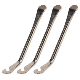 3 Piezas de Palancas de Neumáticos de Bicicleta, Kit de Palanca de Neumáticos de Acero para Bicicleta, Herramienta de Cambio de Neumáticos, Accesorio de Herramienta de Ciclismo para Neumáticos de Bici