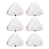 TINA 6PCS Universal Washable Triangular Microfiber Cleaning Pad Cover Washable