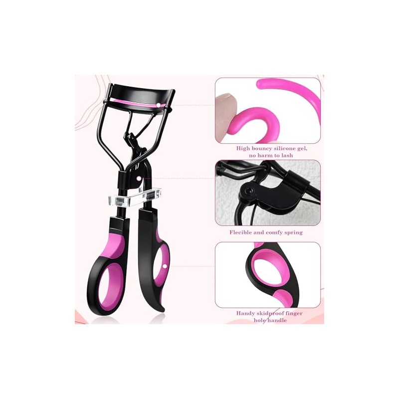 Kit profesional de rizador de pestañas para mujeres, herramienta de