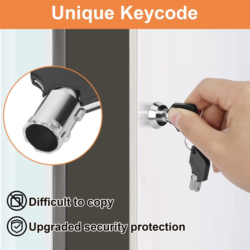 Cam Locks Keyed Alike 5/8" RV Storage Lock 4PCS RV