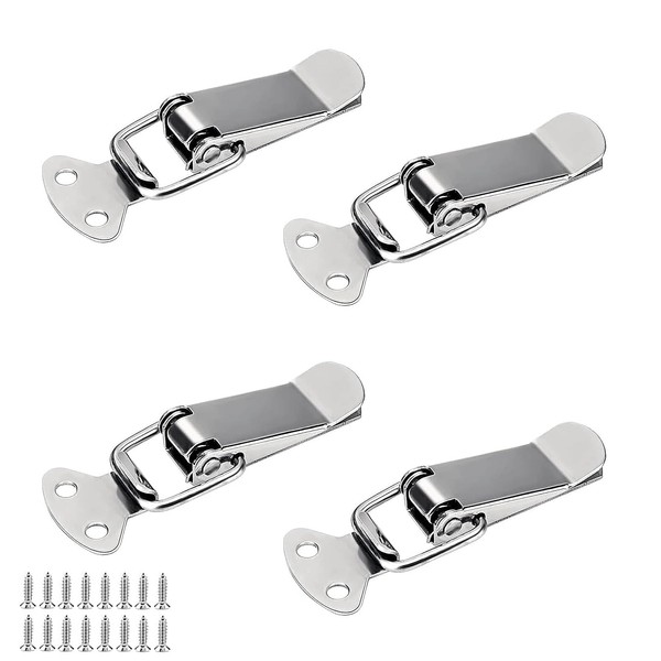 4 PCS Toggle Latch, Catches and Latches, Stainless Steel Tension